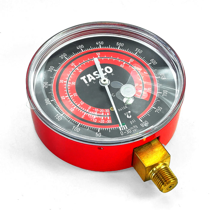 Mặt đồng hồ áp cao Tasco TB14HN, dùng để thay thế cho mặt áp cao của đồng hồ nạp ga TB140SM II