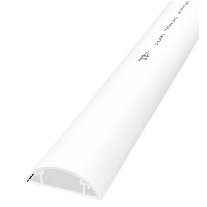 Nẹp bán nguyệt nhựa Tiến Phát, đường kính từ 30mm(3P) - 100mm(10P), dài 1200mm