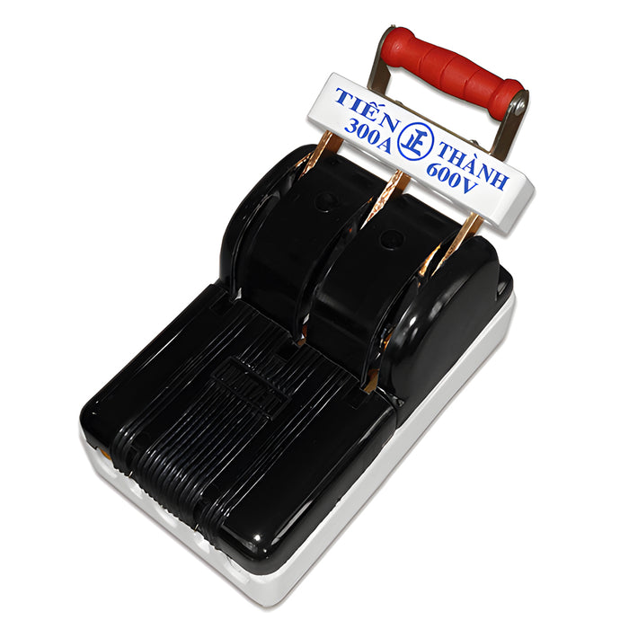 Cầu dao sứ chịu tải cao Tiến Thành, tiếp điểm đồng.