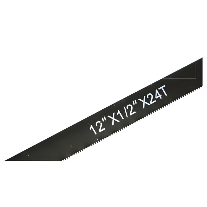 Khung cưa lọng tròn, tay cầm nhôm, vòng cung thép sơn mài 300mm/12 inch TOLSEN 30053 (có sẵn 1 lưỡi cưa)