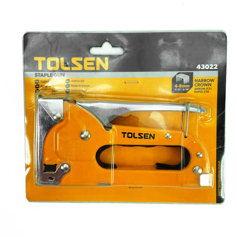 Kìm bấm kim 4 - 8mm (5/32 inch - 5/16 inch) chuẩn GS, có chứng nhận TUV, bề mặt sơn tĩnh điện TOLSEN 43022