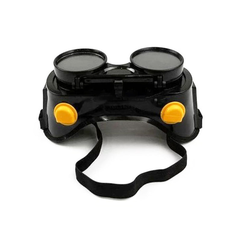 Kính hàn bảo hộ 2 lớp Tolsen 45075 khung nhựa PVC