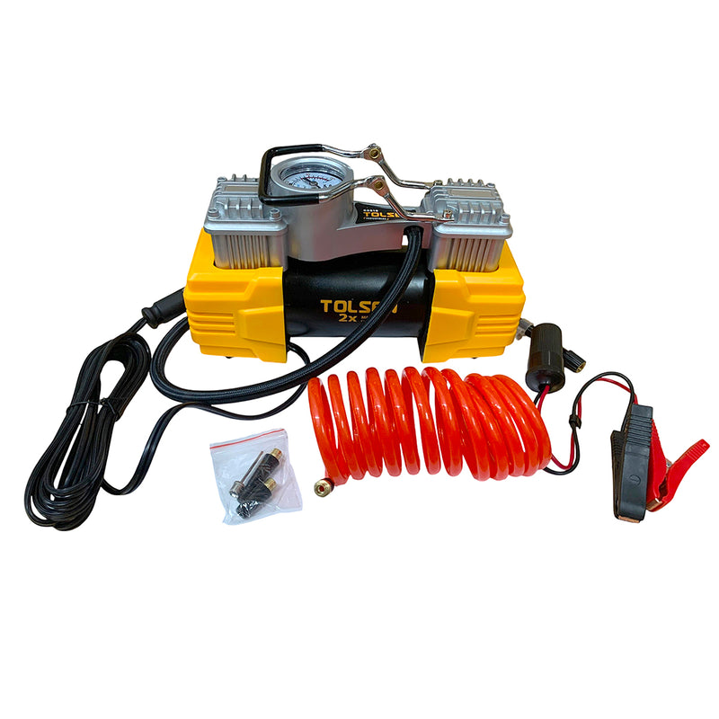 Máy bơm hơi công nghiệp DC 12V - 200W - 40 lít/phút TOLSEN 65516