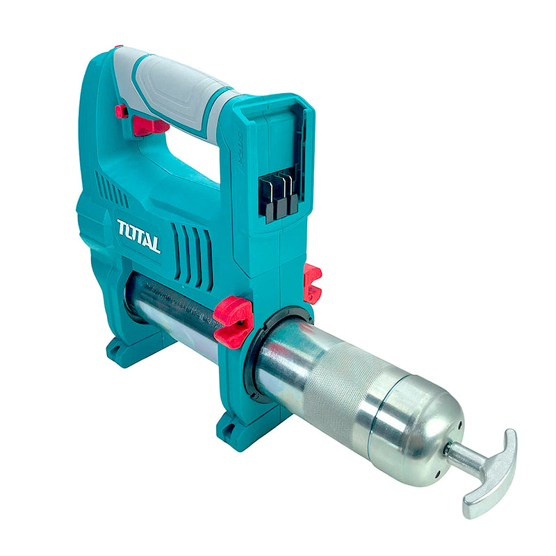Máy bơm mỡ dùng Pin lithium 20V TOTAL TGGLI2010, dung tích 16 oz, áp suất 10.000 PSI (Chưa bao gồm Pin và sạc)