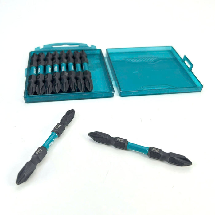 Bộ 10 mũi bắt vít hai đầu (có nam châm hít) PH2 65mm TOTAL TACIM16PH233