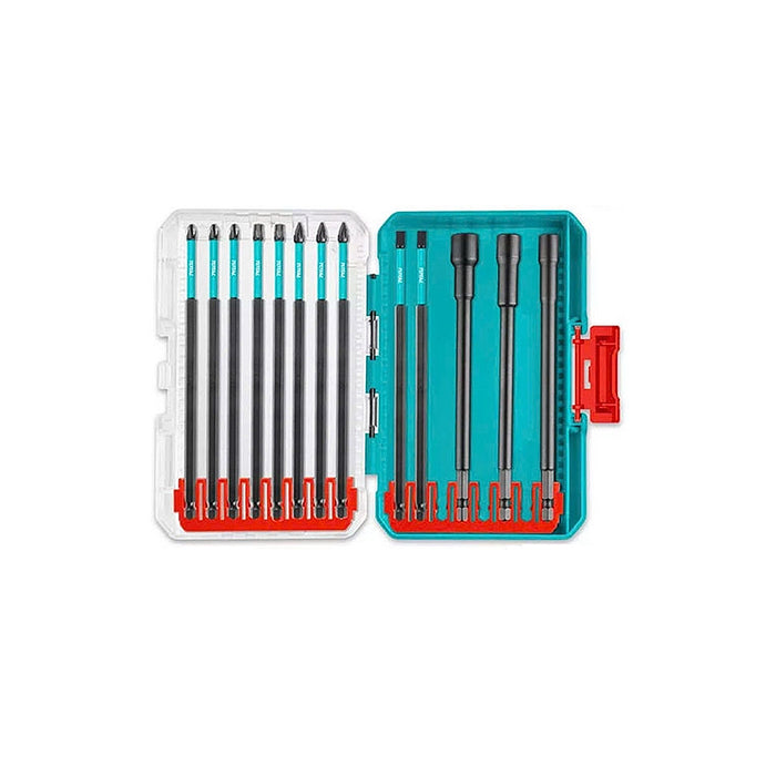 Hộp 13 mũi vặn vít dài 150mm Total TACSDL01306