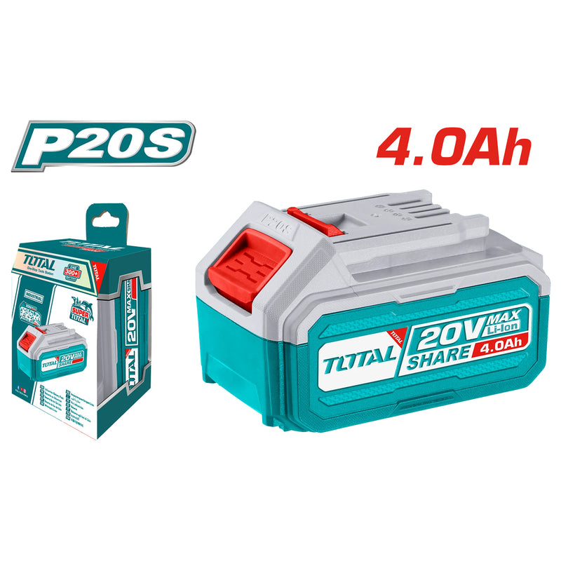 Pin Lithium-Ion 20V dung lượng 4Ah Total TFBLI20021