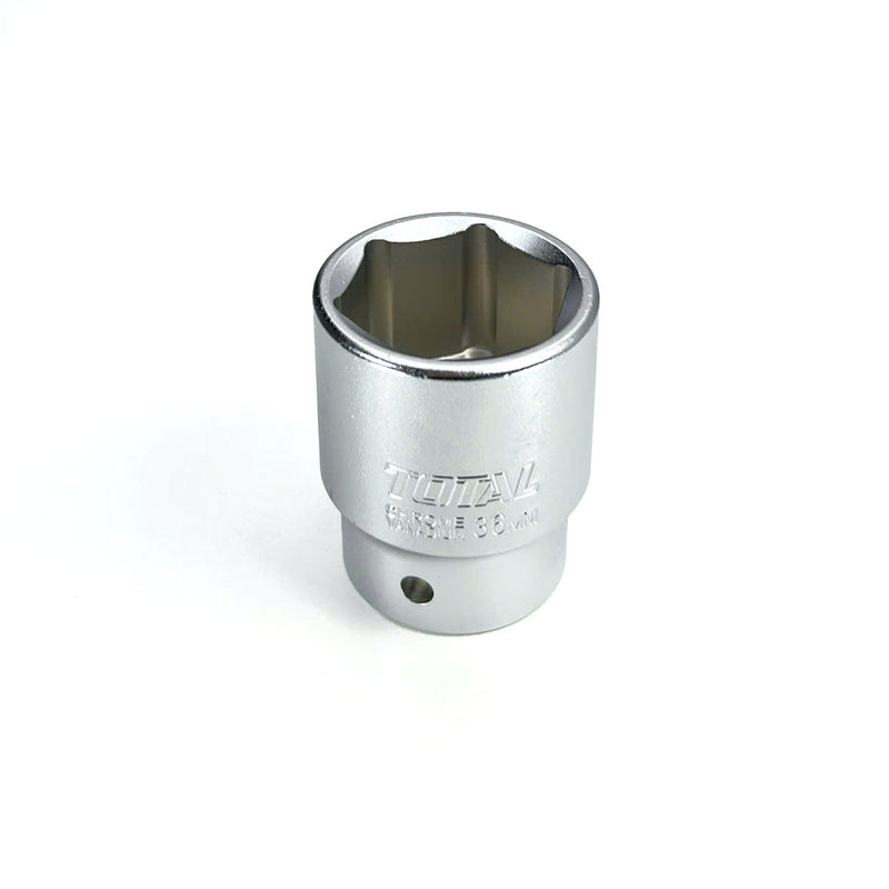 Đầu tuýp lục giác 3/4 inch TOTAL kích thước từ 19mm - 55mm, cấp thép 50BV30