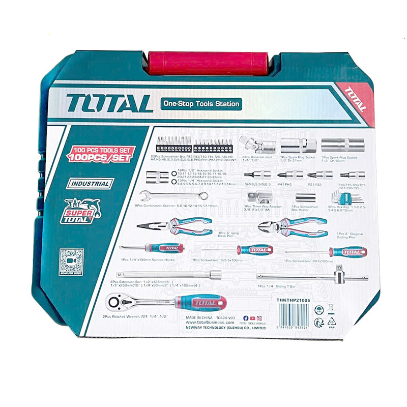 Bộ 100 công cụ TOTAL THKTHP21006