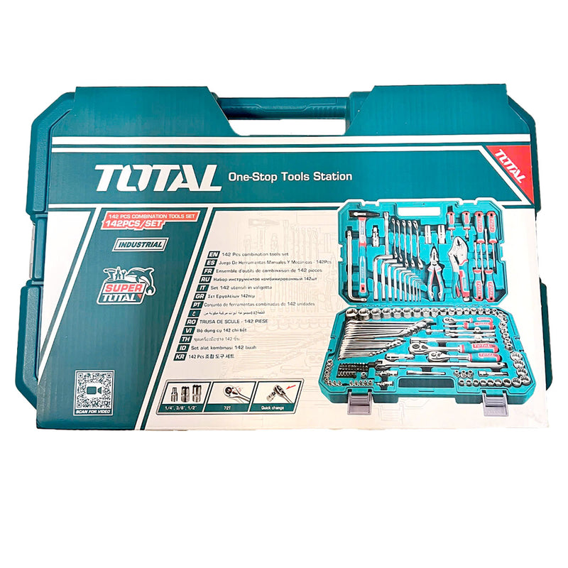 Bộ 142 cái công cụ kết hợp TOTAL THKTHP21426
