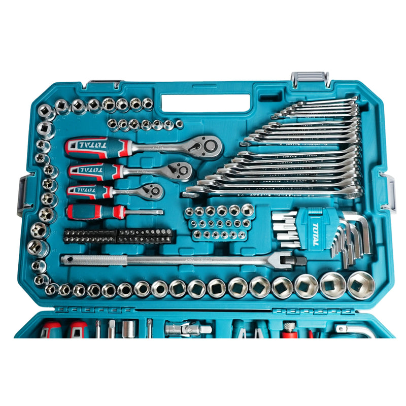 Bộ dụng cụ kết hợp 165 chi tiết Total THKTHP61657