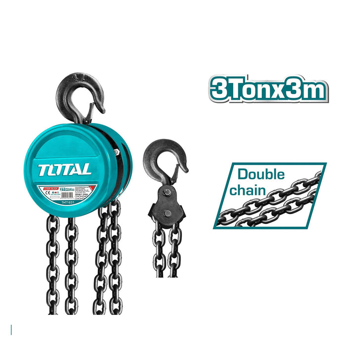 Bá lăng xích từ 1-5 tấn TOTAL