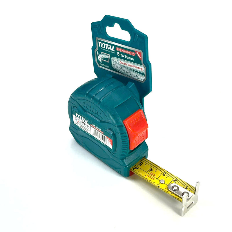 Thước kéo thép nền vàng 2m-8m TOTAL