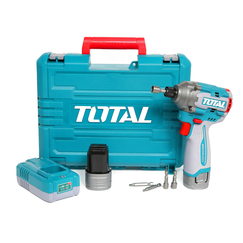 Máy vặn vít không chổi than dùng Pin Lithium 16V Total TIRLI16178 đuôi lục giác 1/4 inch (6.35mm)
