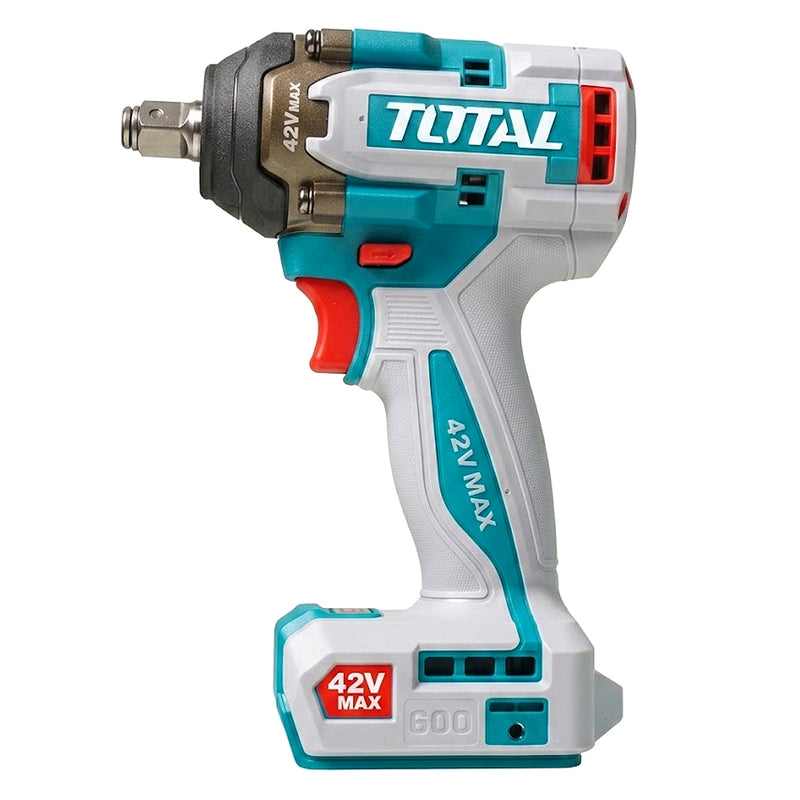 Máy siết bu lông Total TIWLI42602 dùng Pin 42V, cốt 1/2 inch