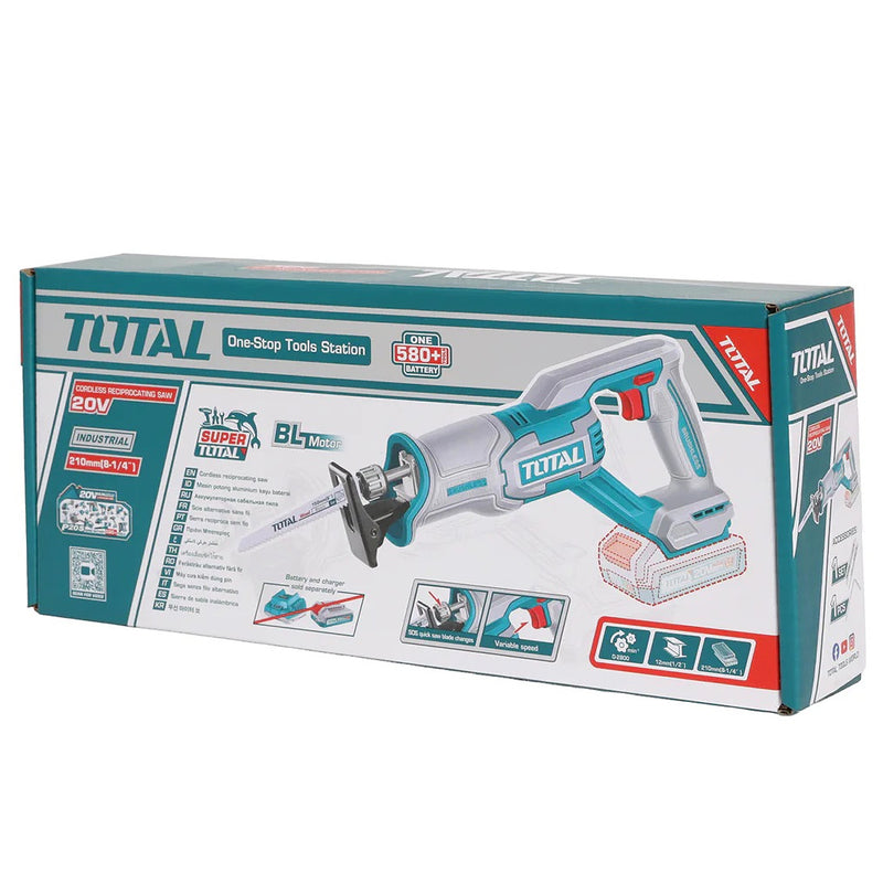 Máy cưa kiếm Total TRSLI2108 dùng Pin 20V (Chỉ thân máy)