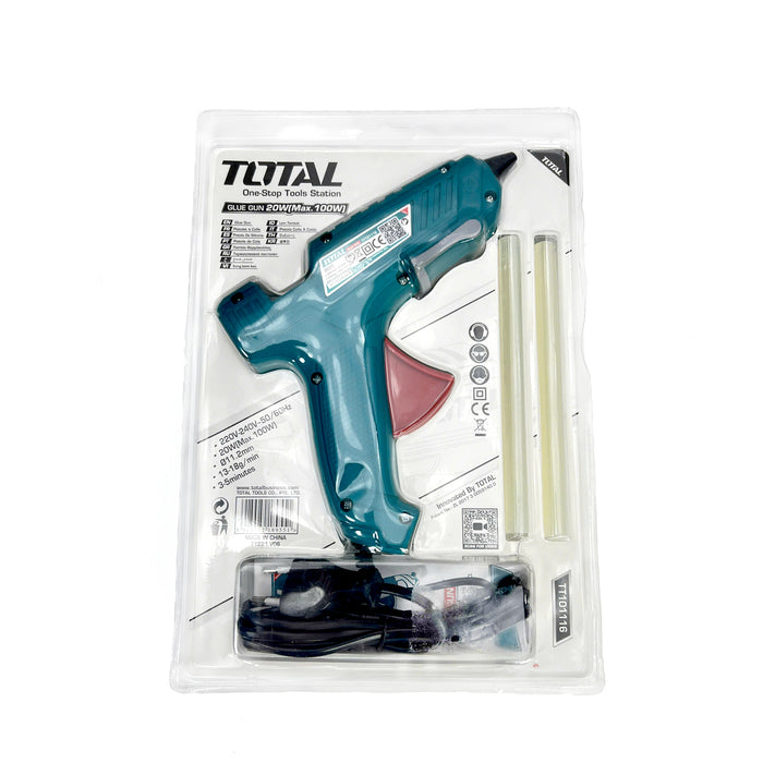 Súng bắn keo TOTAL công suất từ 30W - 100W, đường kính keo 11.2mm
