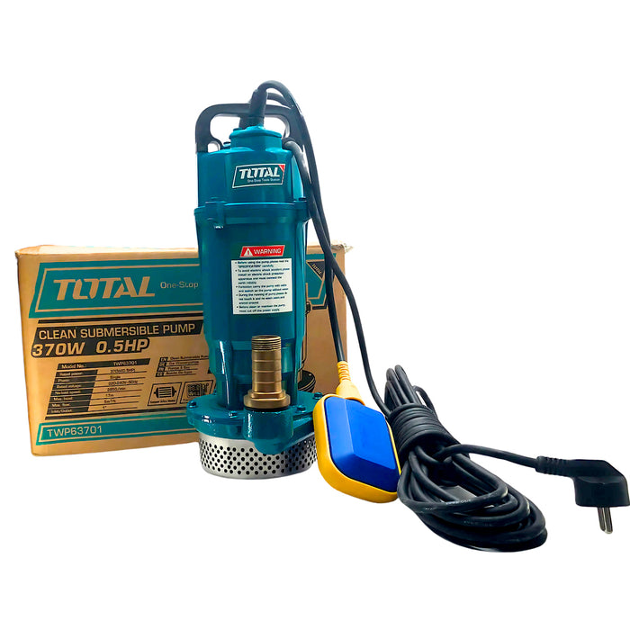 Máy bơm chìm Total TWP63701 công suất 370W, có phao tự động ngắt