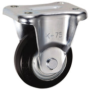 Bánh xe đẩy Ukai K-Type cố định, không khóa bánh, đường kính từ 75mm - 300mm