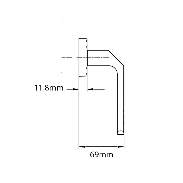 Ổ khoá tay gạt Việt Tiệp 04169 vật liệu bằng đồng mạ vàng bóng, phù hợp với cửa gỗ