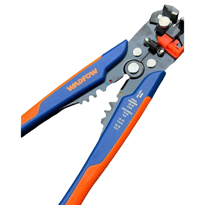 Kìm tuốt dây tự động đa năng Wadfow WBQ4601 chiều dài 210mm, khả năng tuốt từ 0.2mm² - 6mm²