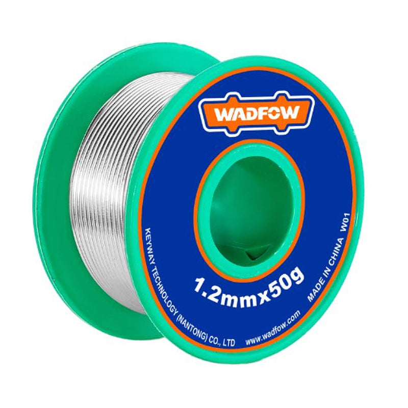 Cuộn hàn thiếc Wadfow đường kính từ 1mm - 1.5mm, trọng lượng 50g
