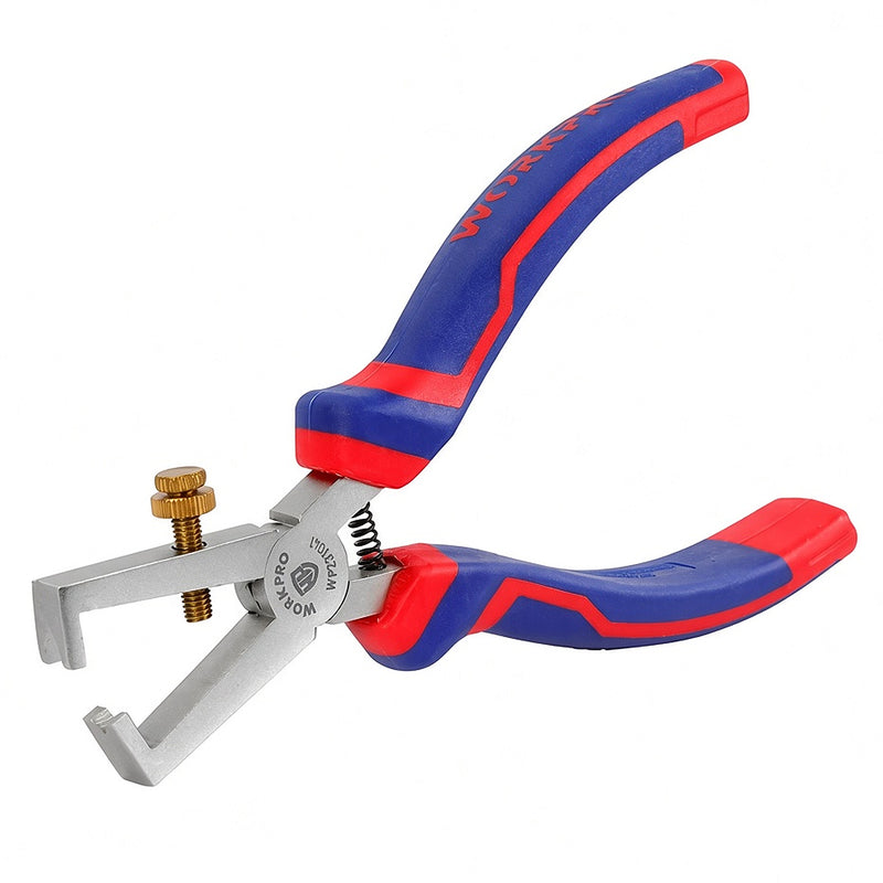 Kìm tuốt dây Workpro WP231041 kích thước 160mm, khả năng tuốt từ 0mm² - 5mm²