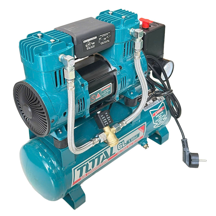 Máy nén khí không dầu 6L/1100W TOTAL TCS1110062T
