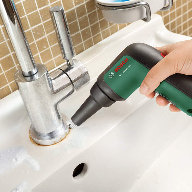 Phụ kiện đầu chải chi tiết Bosch 1600A023KY kích thước 39mm x 65mm x 39mm máy cọ rửa vệ sinh đa năng dùng Pin