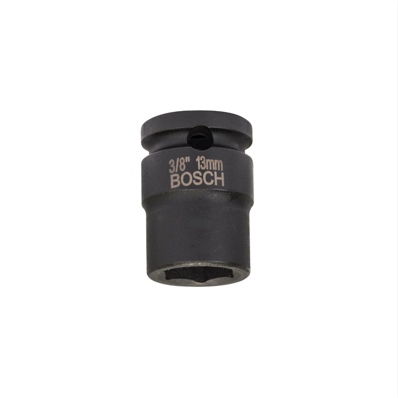 Đầu tuýp Bosch cốt 3/8 inch, đầu 7mm - 19mm, dài 34mm, chất liệu Cr-V