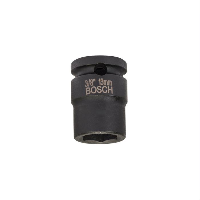 Đầu tuýp Bosch cốt 3/8 inch, đầu 7mm - 19mm, dài 34mm, chất liệu Cr-V