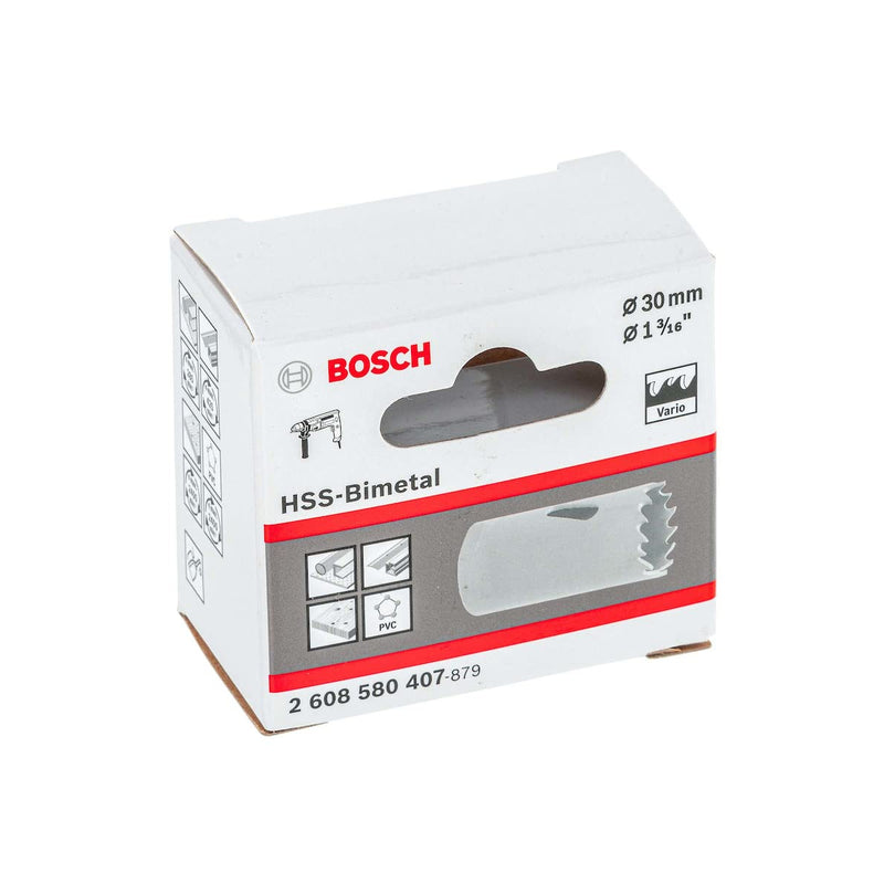 Mũi khoét lỗ Bosch dùng cho kim loại, đường kính từ 14mm - 30mm, dài 44mm, vật liệu thép HSS