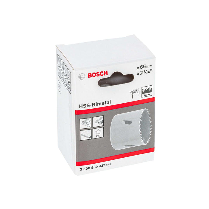 Mũi khoét lỗ Bosch dùng cho kim loại, đường kính từ 32mm - 68mm, dài 44mm, vật liệu thép HSS