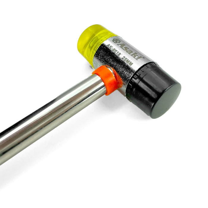 Búa 2 đầu nhựa Asaki kích thước đầu từ 25mm ~ 40mm