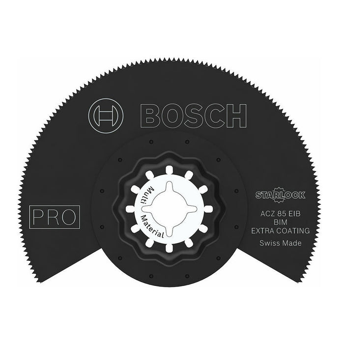 Lưỡi cắt rung Bosch ACZ 85 EIB dùng cho kim loại và gỗ, bề rộng lưỡi 85mm, chuẩn Starlock (mã số 2608669086)