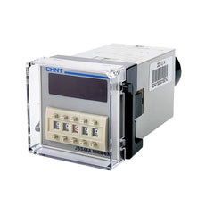 24V-48V AC/DC / 0.01s ~ 99min99s/ 1s~ 99min99s/ 1min ~ 99h99min / 1NO+1NC (Delay 1 change-over set)