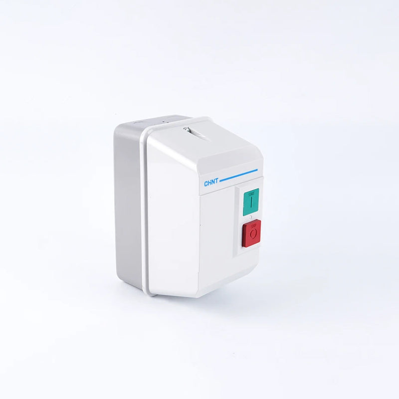 Hộp khởi động động cơ trực tiếp Chint NQ3 Series có tích hợp sẵn nút nhấn, khởi động từ và relay nhiệt. Tiêu chuẩn CE 