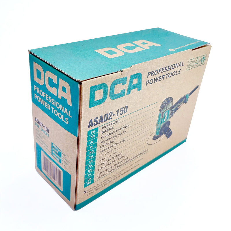 Máy chà nhám tròn DCA ASA02-150 công suất 440W, đường kính đĩa 150mm