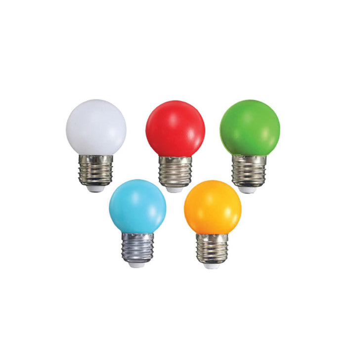 Vỉ 2 bóng đèn led trái chanh Decom DC-09C, công suất 2W