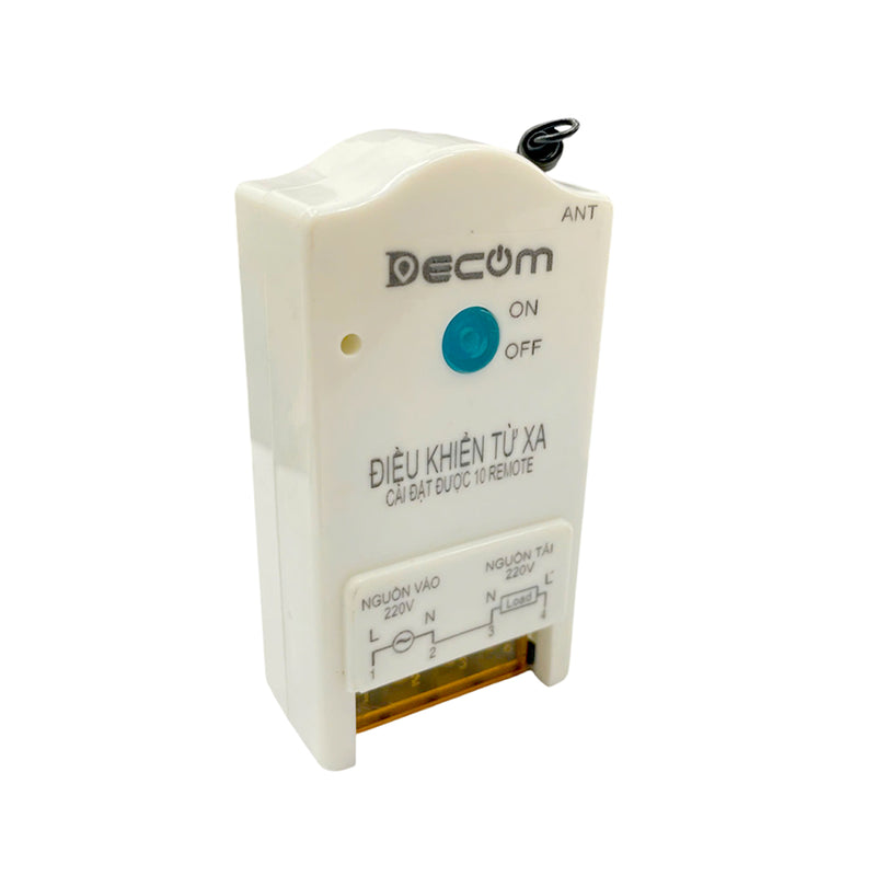 Thiết bị điều khiển từ xa Decom DC-3500W chuyên dùng cho mô tơ, khoảng cách điều khiển từ 20m - 50m