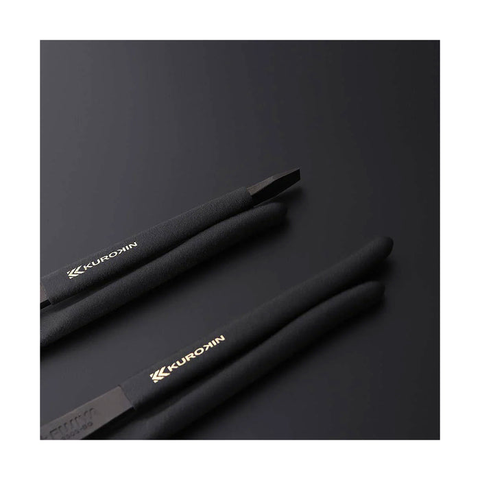 Kìm mỏ quạ Fujiya Kurokin-Series, kích thước 255mm, có lò xo trợ lực và tích hợp đầu tua vít dẹt. Tiêu chuẩn RoHS