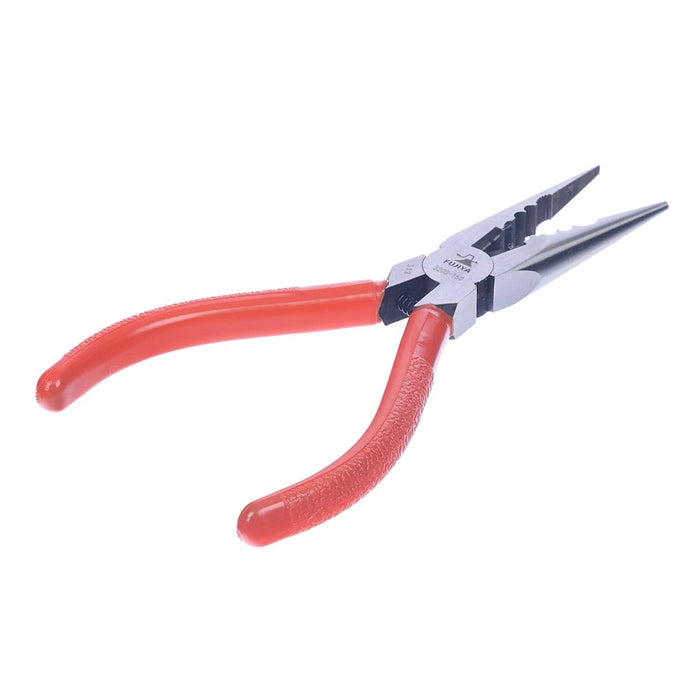 Kìm mũi nhọn đa năng, có lò xo trợ lực Fujiya 320S-150, kích thước 150mm. Tiêu chuẩn RoHS