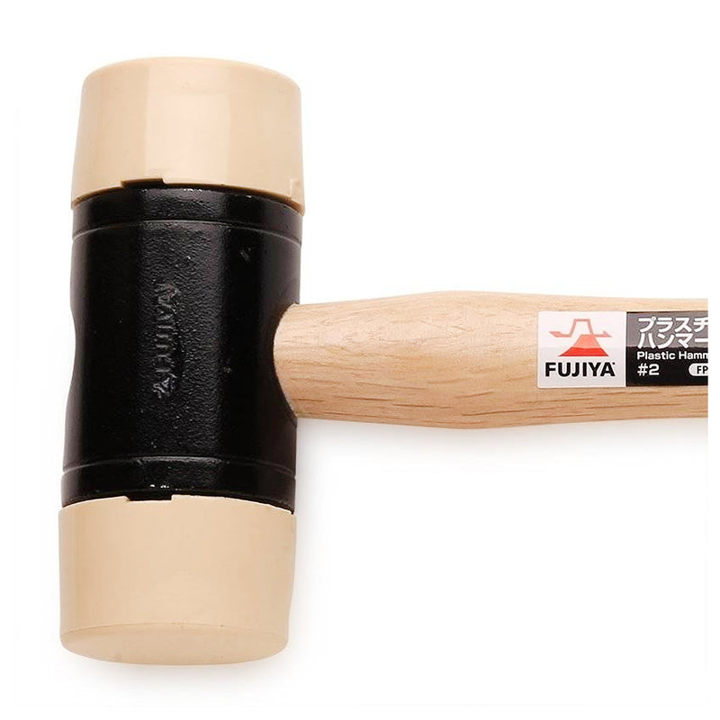 Búa nhựa cán gỗ Fujiya trọng lượng từ 240g - 930g
