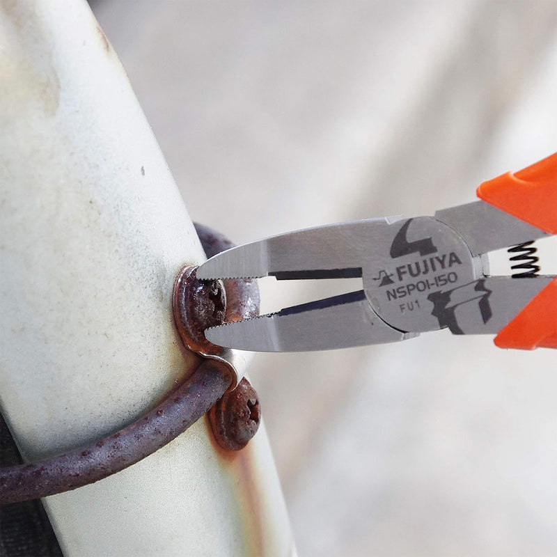 Kìm mở ốc vít đa năng, có lò xo trợ lực Fujiya NSP01-150 kích thước 150mm