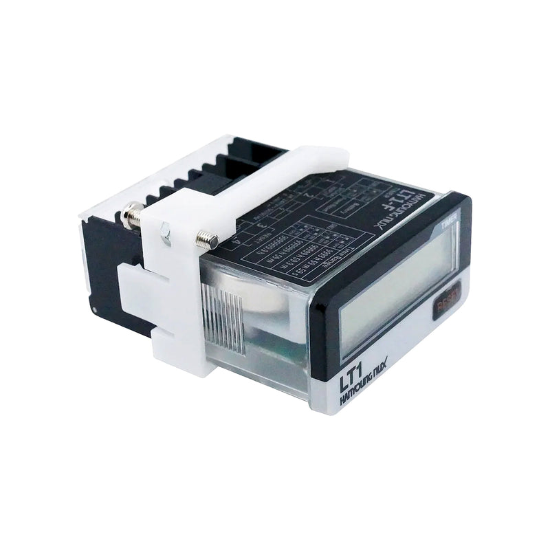 Bộ định thời gian màn hình kỹ thuật số Hanyoung Nux LT1 Series. Tiêu chuẩn CE, IP66