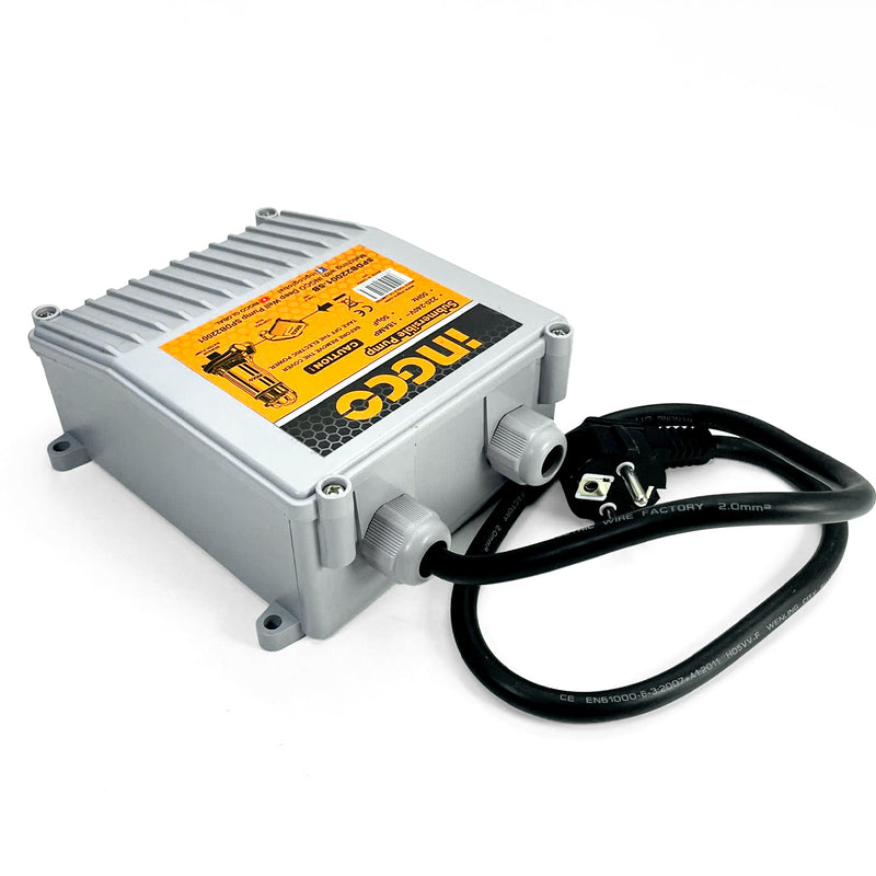 Hộp điều khiển máy bơm có rờ le bảo vệ quá tải, công suất tối đa 2200W (3HP) , dùng được cho máy bơm INGCO và TOTAL