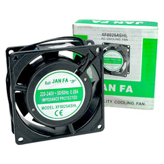 XF8025ASHL kích thước 80mm x 80mm x 25mm