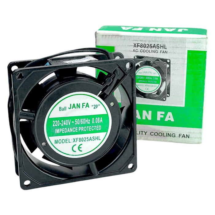 Quạt tản nhiệt điện áp 220V ~ 240V Janfa, coild đồng