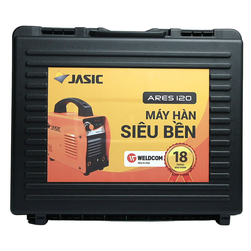 Máy hàn que Jasic Ares 120 dòng hàn tối đa 120A, hàn que từ 1.6mm - 3.2mm