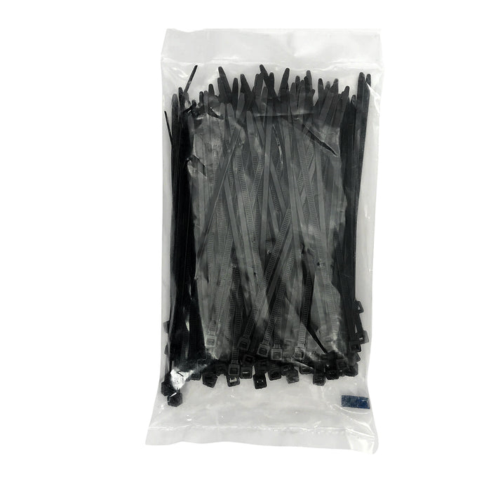 Dây rút nhựa đen KST cao cấp chống tia UV và chịu thời tiết khắc nghiệt, tiêu chuẩn quốc tế, dài 140mm -370mm, bản rộng 3.6mm (Size I)